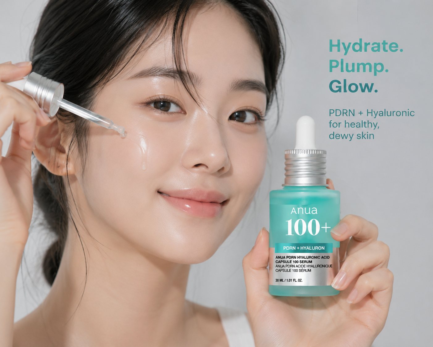 ANUA PDRN Hyaluronic Acid Capsule 100 Serum — 30ml